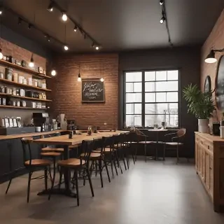 coffee shop mockup