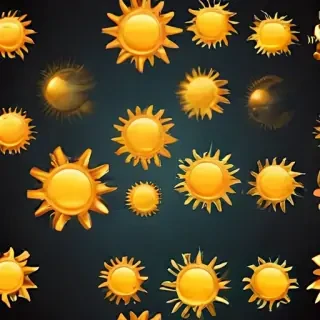 sun clipart no background