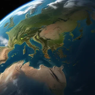 animated pic of earth
