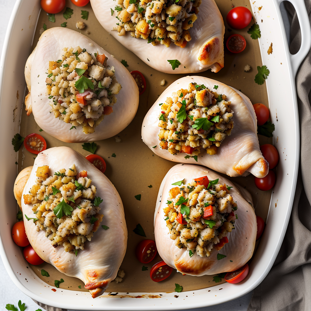 stuffed chicken breast with stove top stuffing