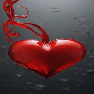 red heart