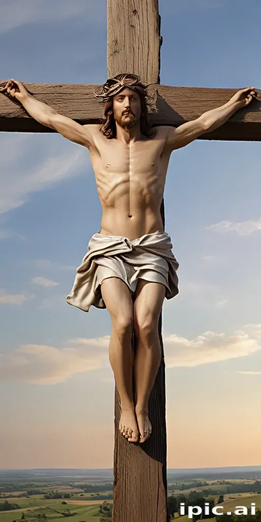pics of jesus on the cross