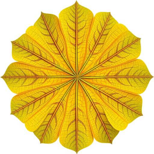 leaf circle