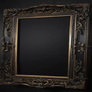 black frame background