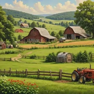 farm background