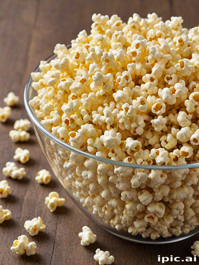 transparent popcorn