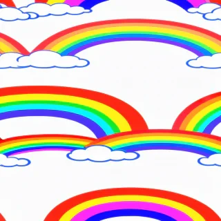 rainbow no background