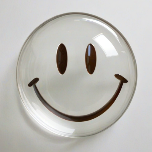 transparent smiley face