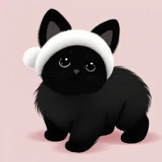 cute wallpapers black