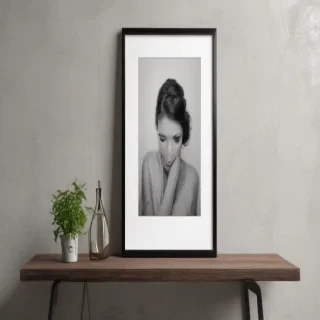 free wall art mockup