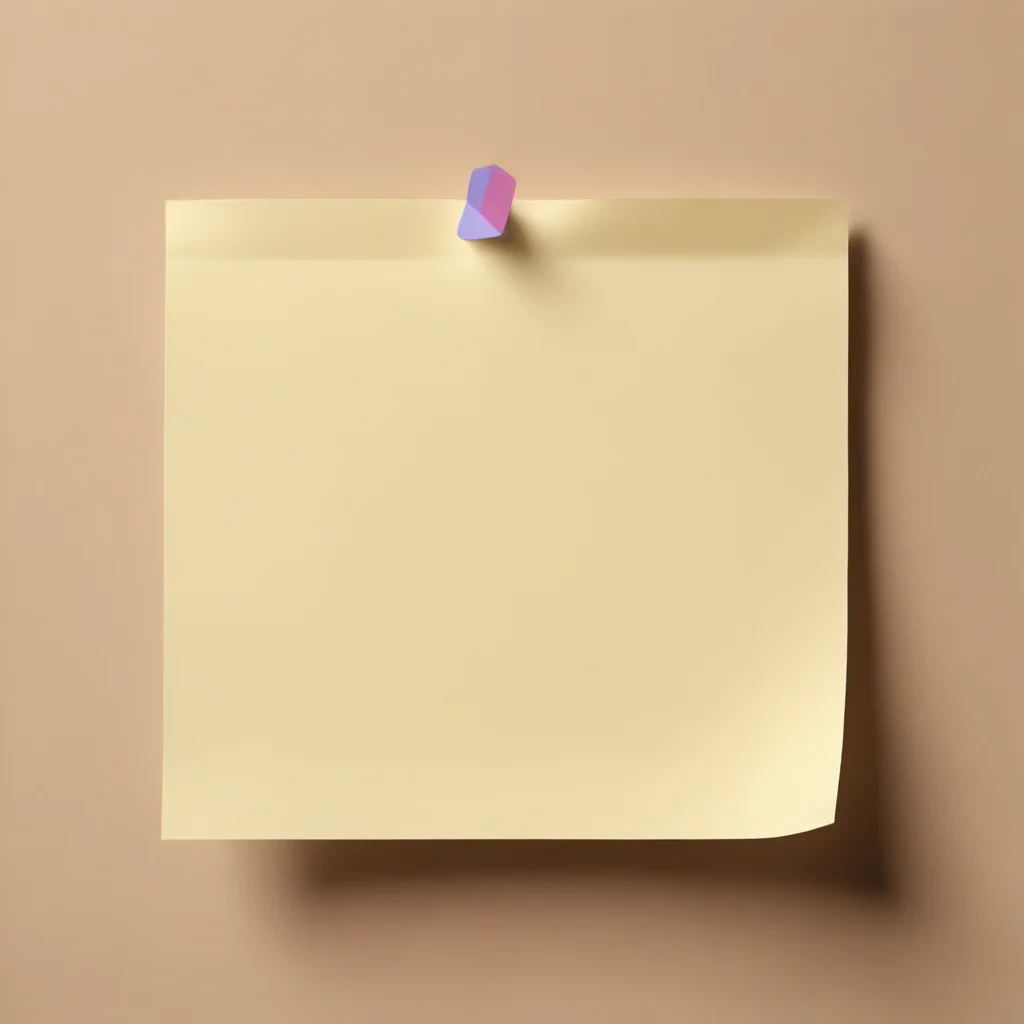 aesthetic cute sticky note png