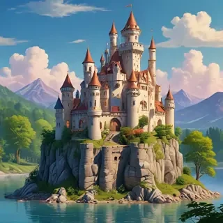 cartoon castel