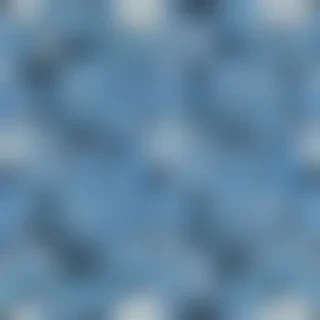 blue floral background