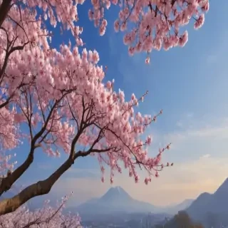 sakura background
