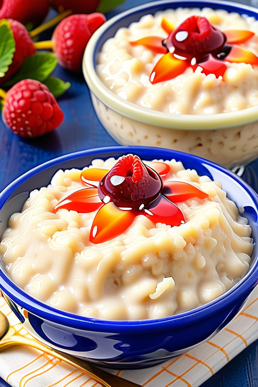 rice pudding with sweetened condensed milk