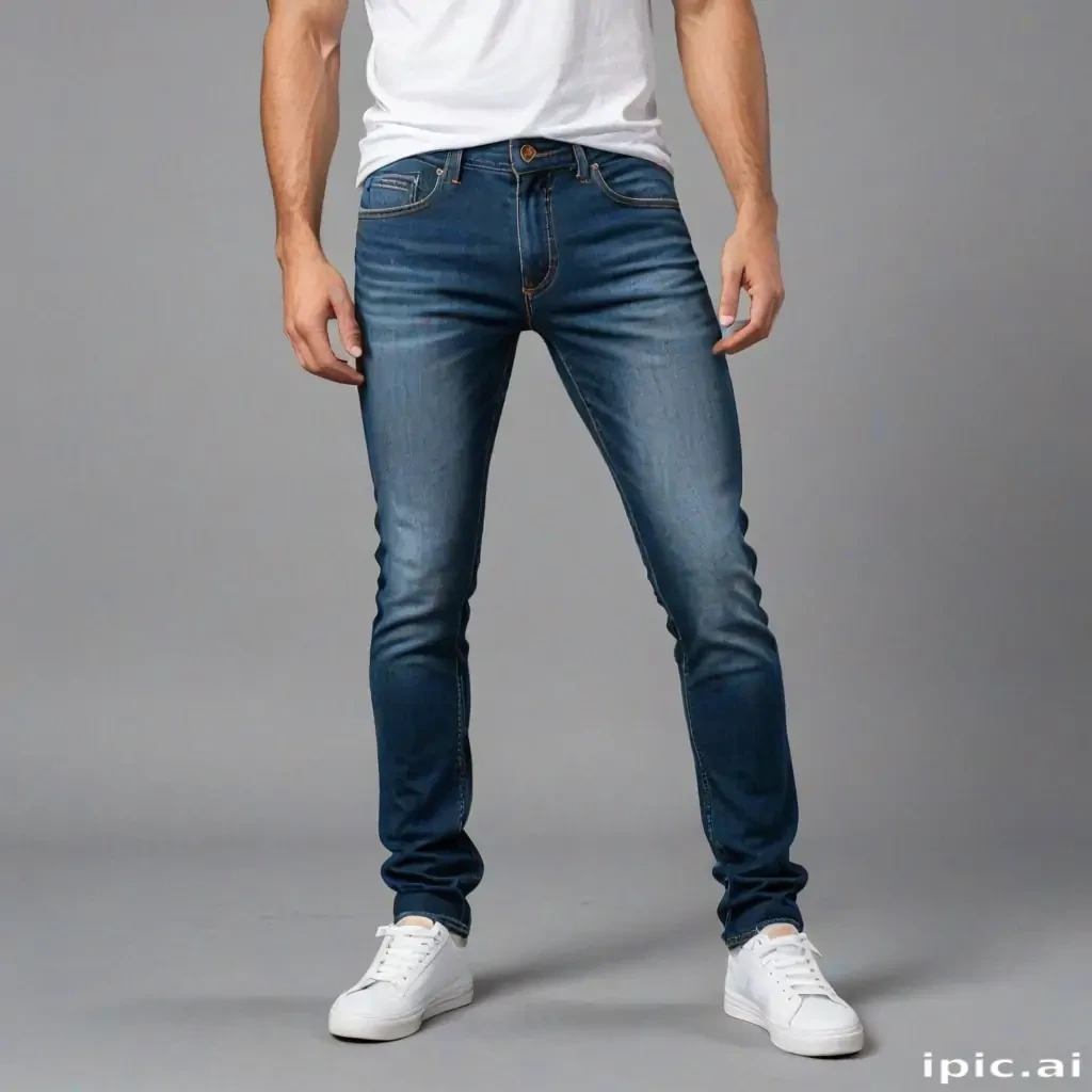 mock up jeans