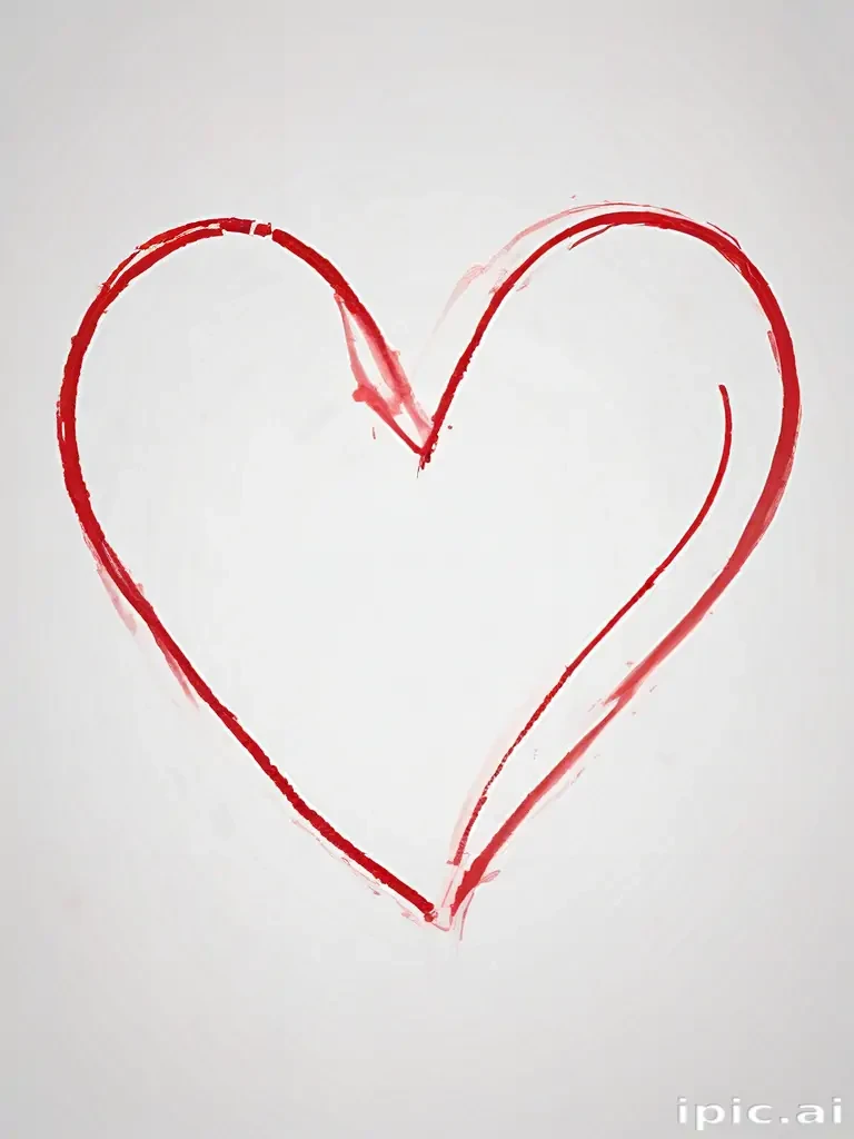 heart outline transparent