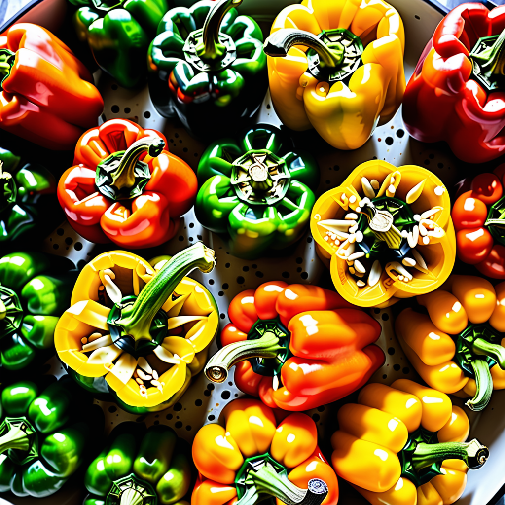 how long to bake stuffed peppers at 400