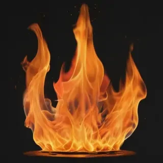 flames transparent background