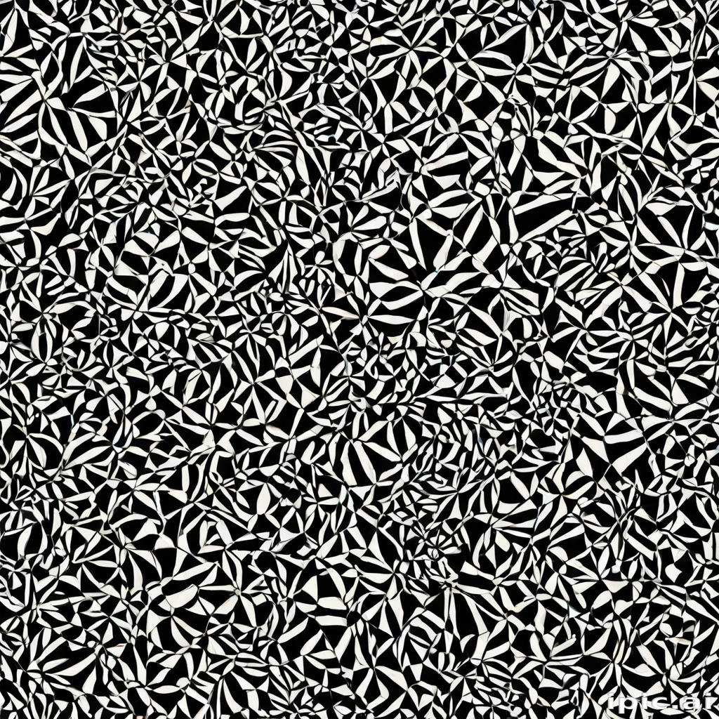 black and white patterns