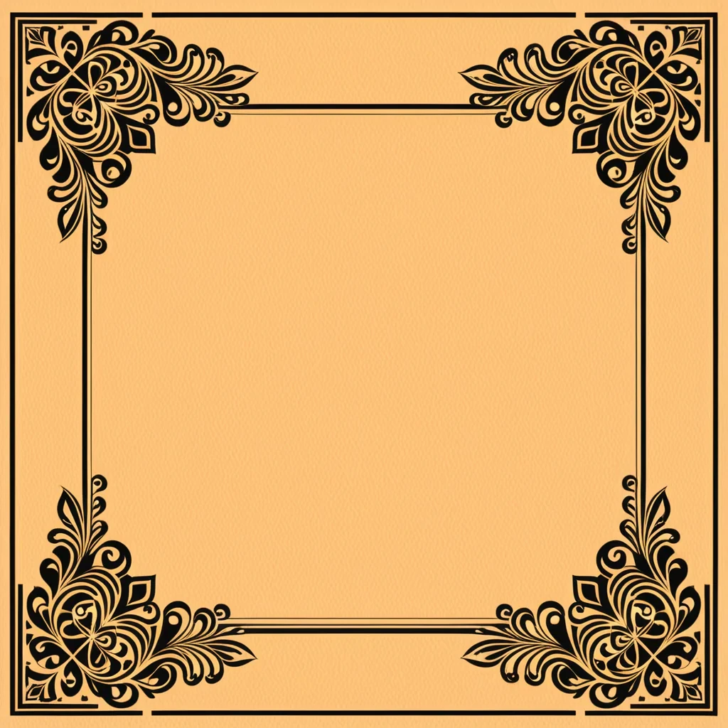 border line design