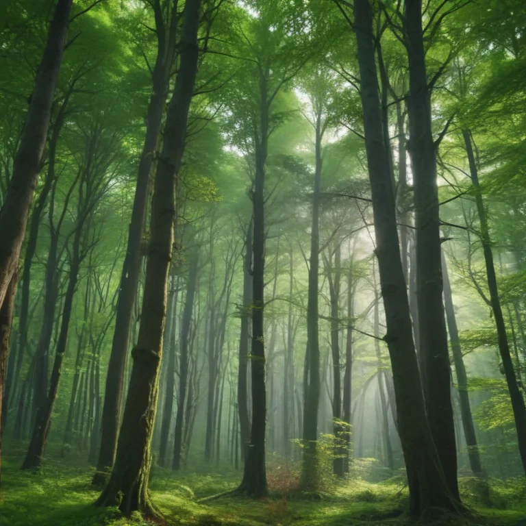 green forest aesthetic