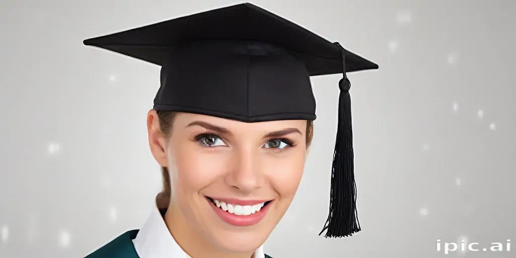 grad hat png