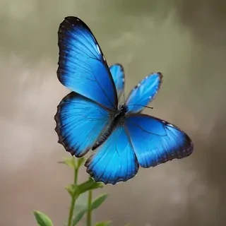 blue butterfly