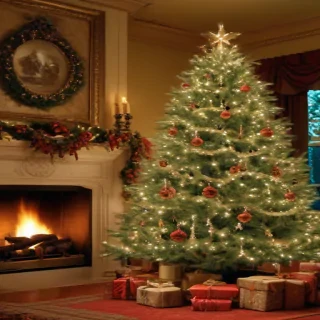 christmas tree wallpaper