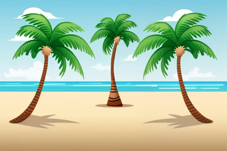 palm tree cartoon