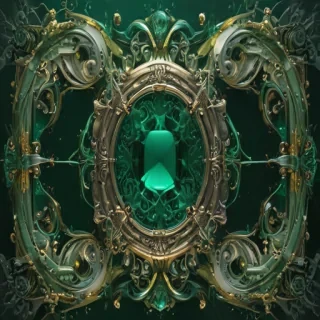 emerald green bg