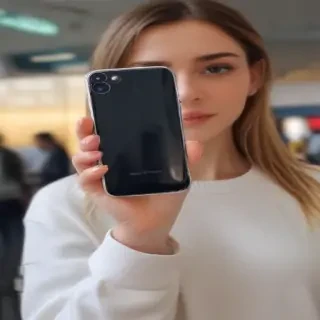 person holding phone