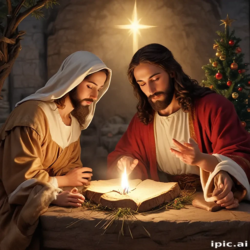 merry christmas jesus images