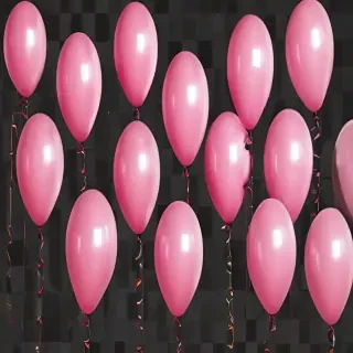 pink balloons png