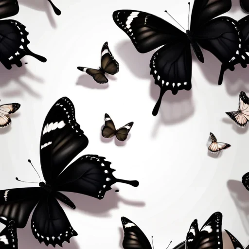 black butterfly wallpaper hd