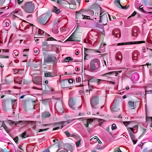 pink money background