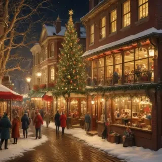 antique christmas images