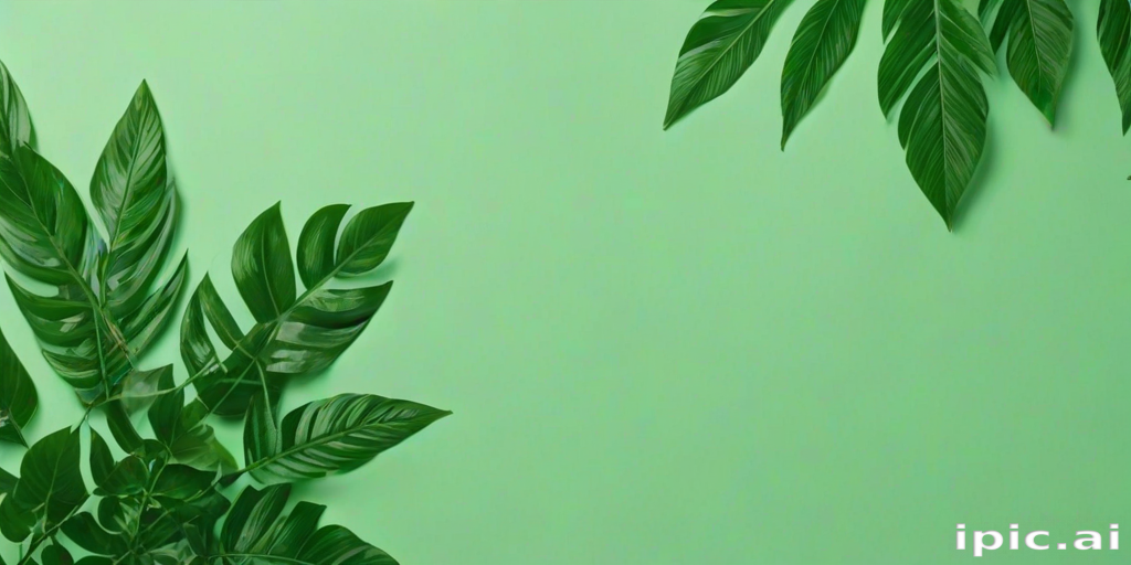 green aesthetic background