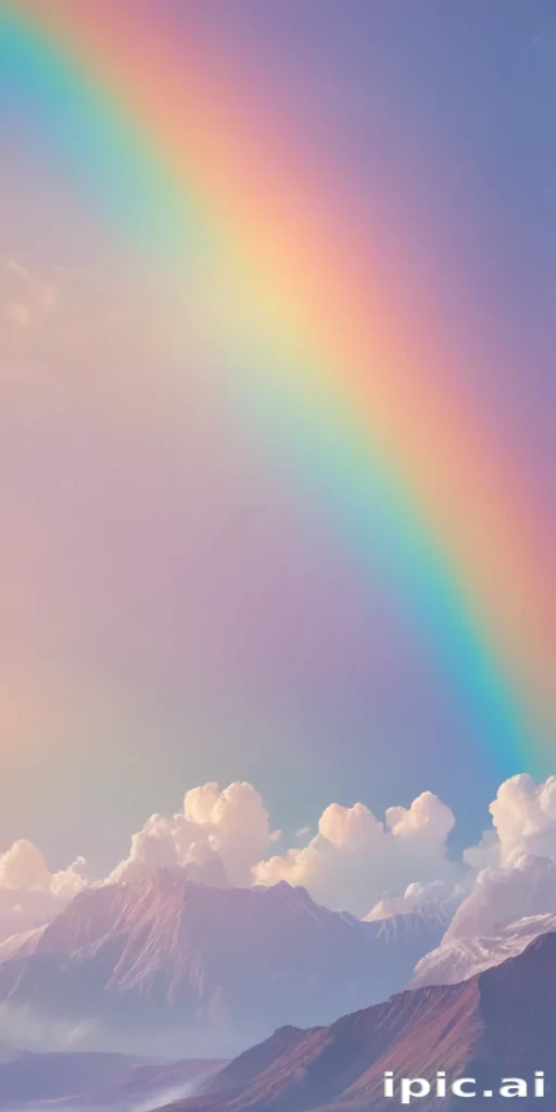 rainbow pastel wallpaper