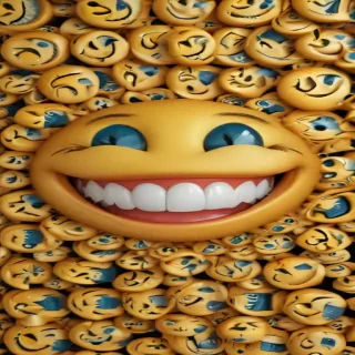 smiley face no background