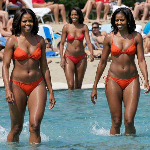 michelle obama bikini