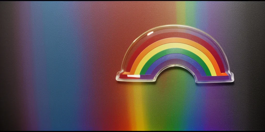 rainbow transparent