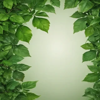 green leaf background