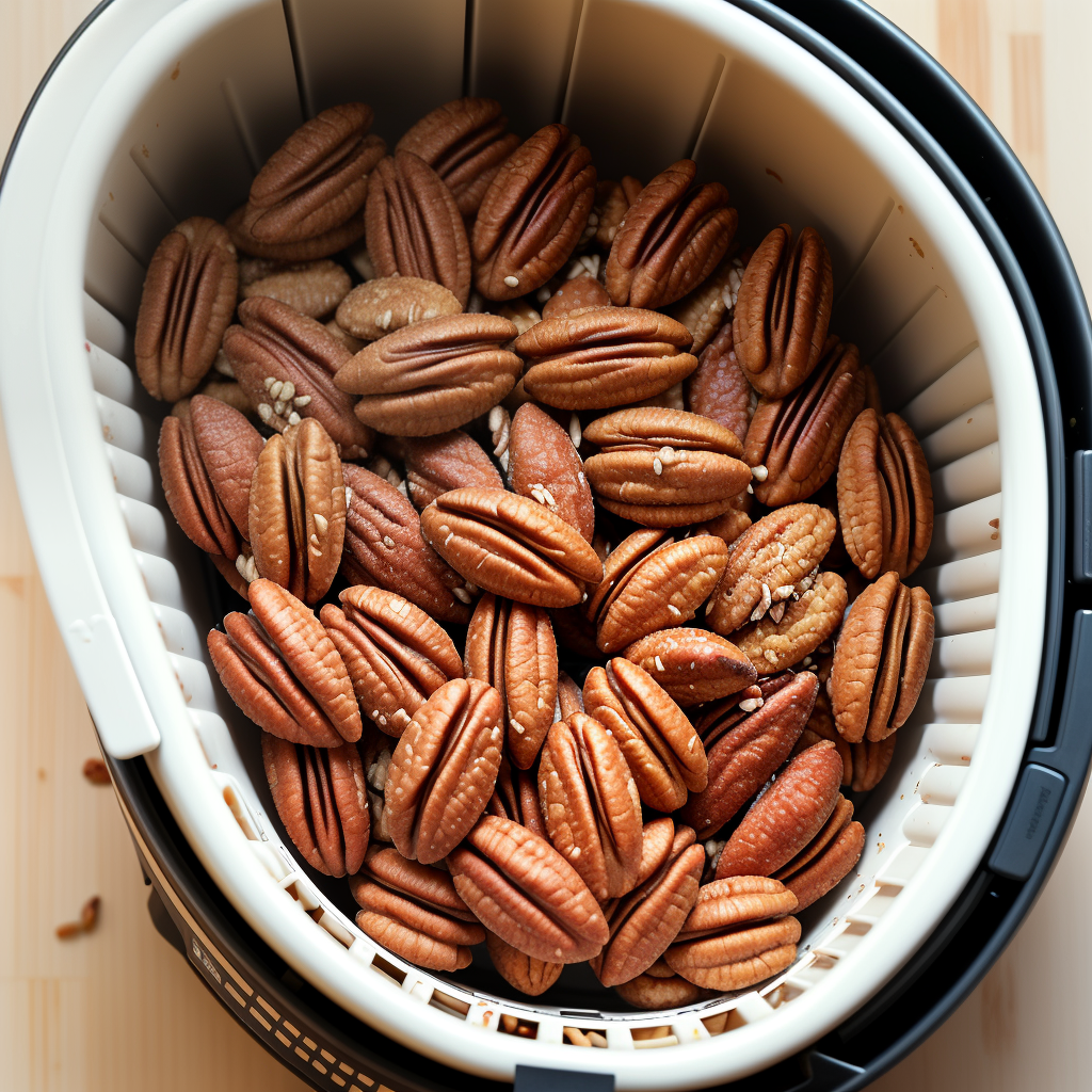 toast pecans in air fryer