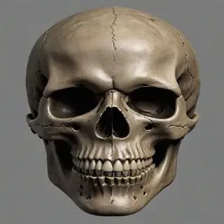 skull face png