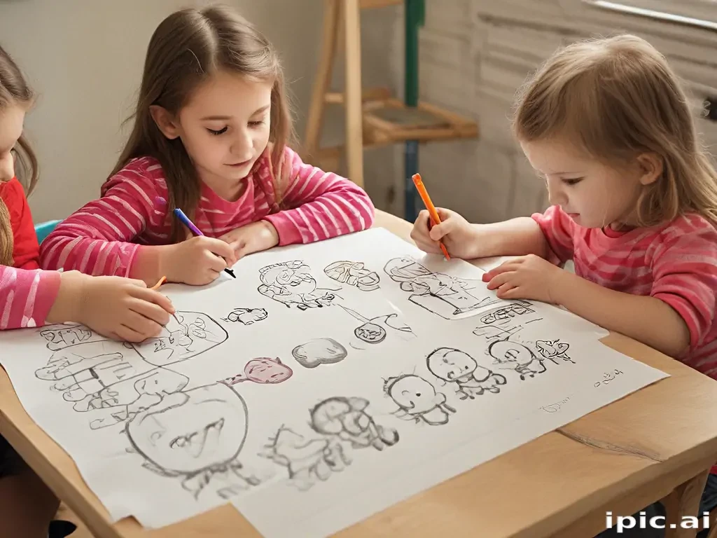 kids drawing