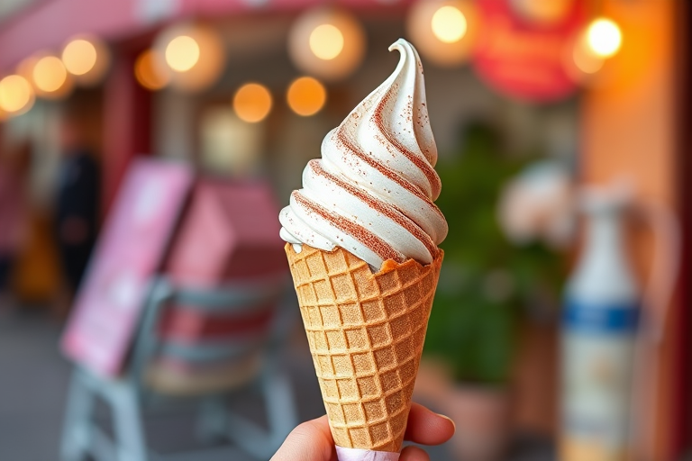 ice cream cone photo