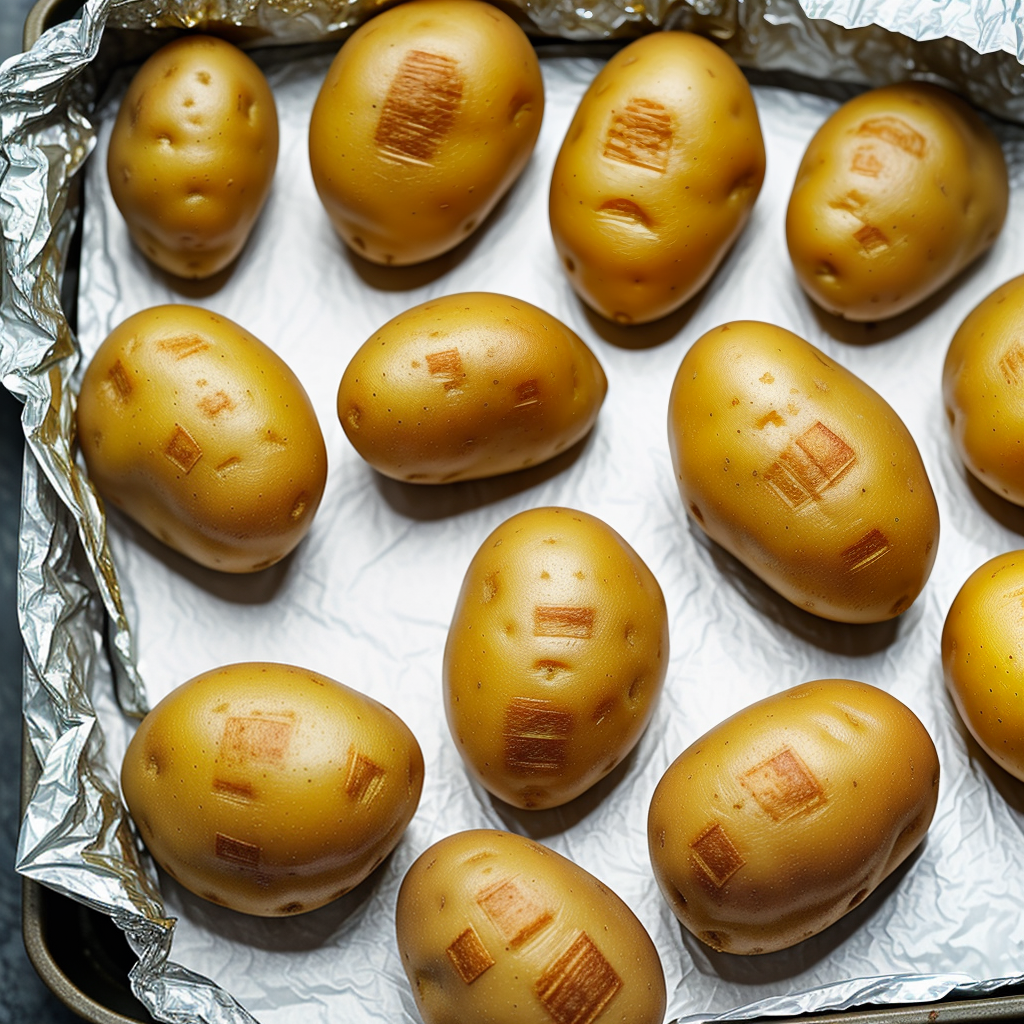 can you bake potatoes without foil