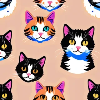 cat wallpaper aesthetic