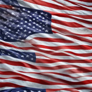 usa flag transparent